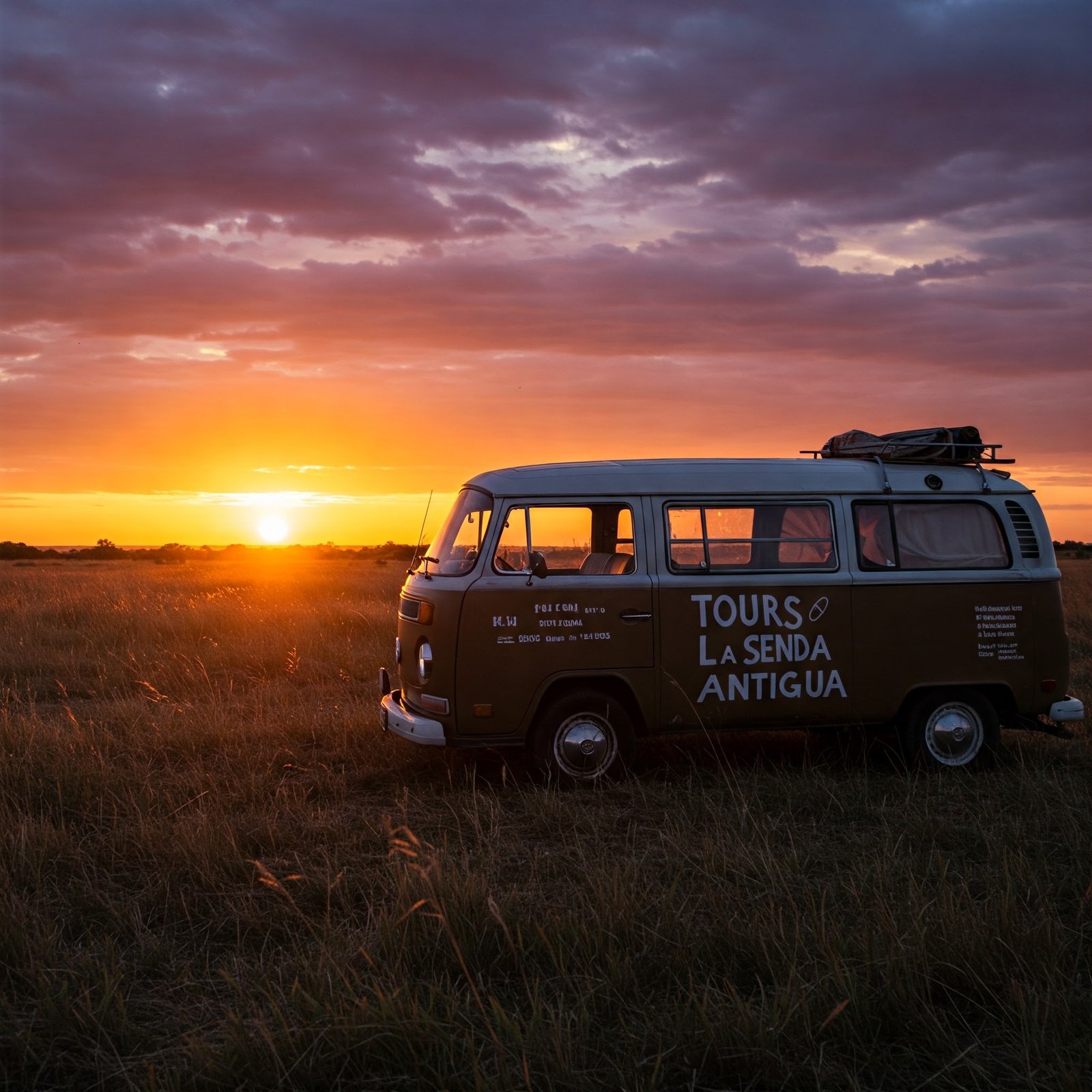 Camioneta ministerial Tours La Senda Antigua